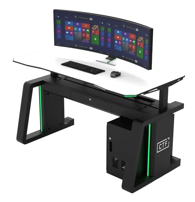 K Class - 1 Operator - Height Adjustable  with workstation cabinet 05_ 1
